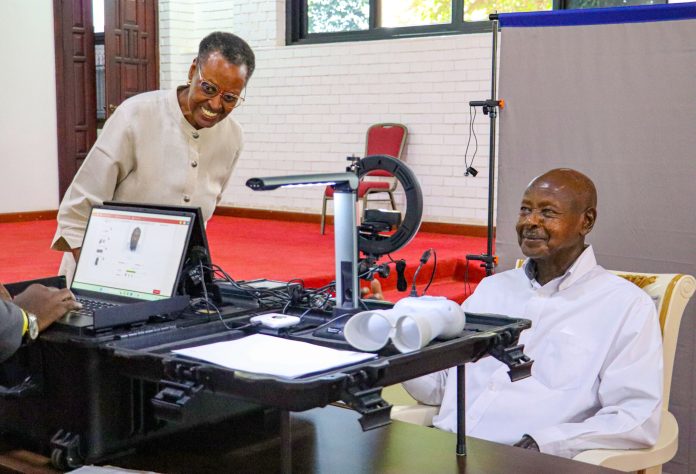Museveni National ID renewal