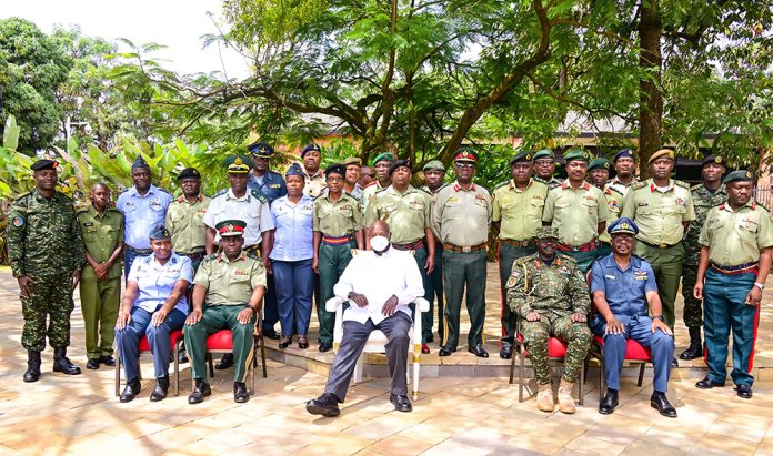 Museveni lecture to Zimbabwean officers