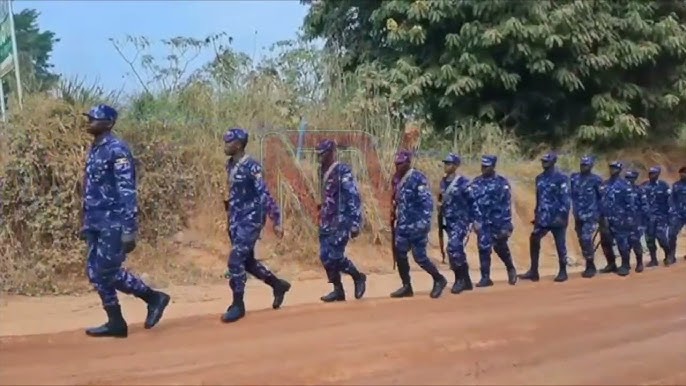 police mobbilization in sembabule district